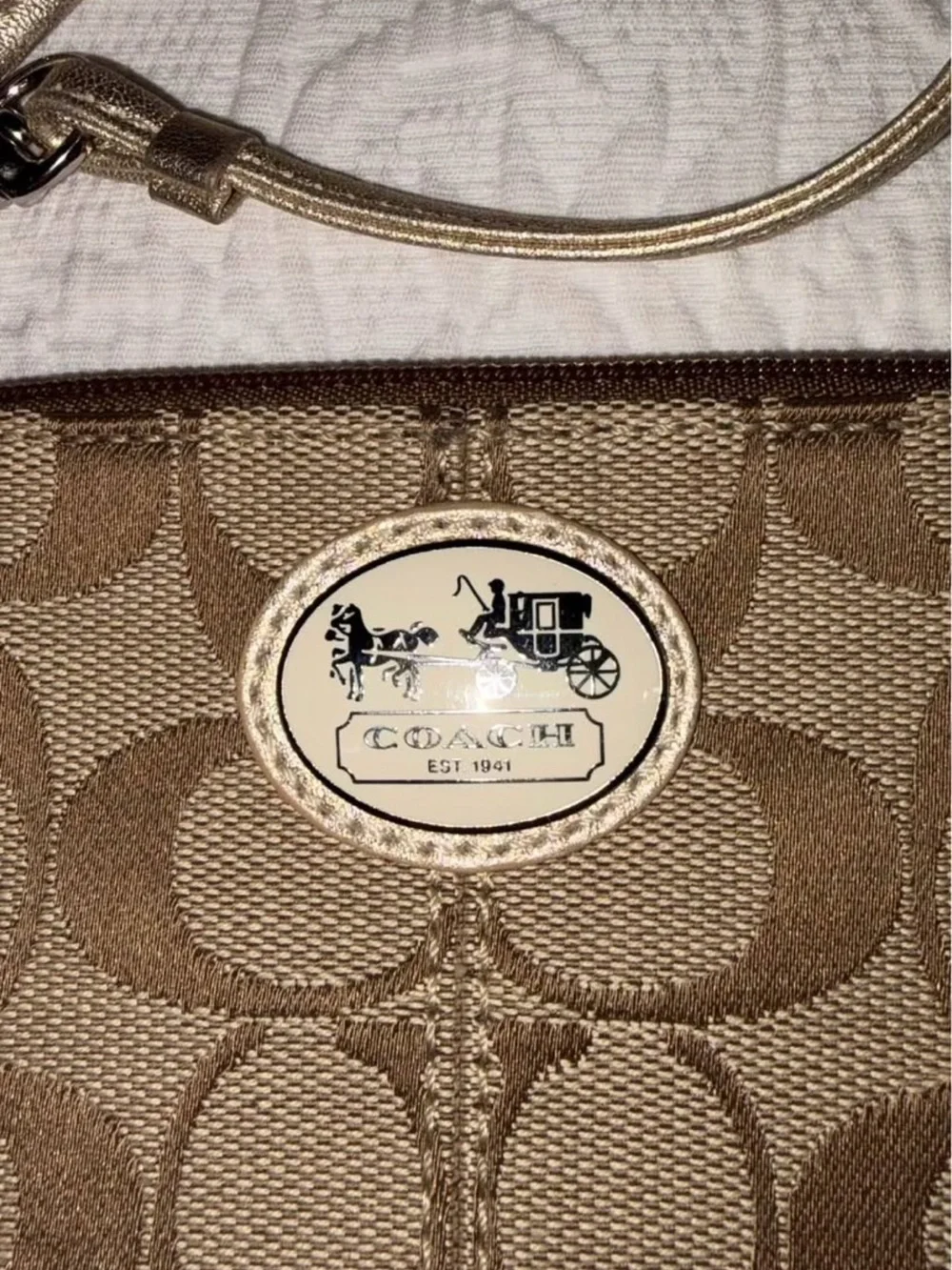 Vintage Y2K Coach Wristlet